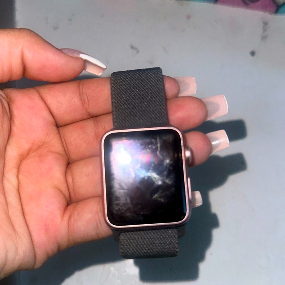 It has little scratches over all is working fine